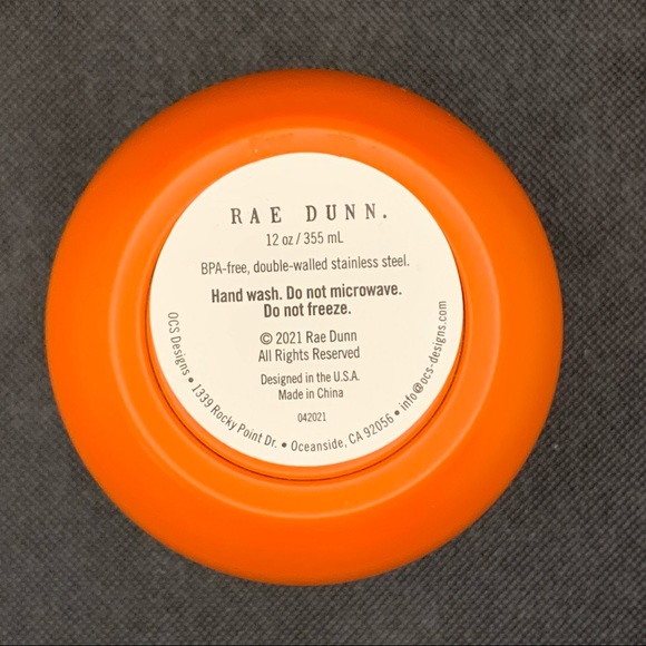 Rae Dunn HAPPY FALL, Y’ALL Insulated Wine Glass - Picture 6 of 6